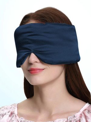 OEKO-Tex 19mm 100% mulberry silk eyelash extension silk sleep mask for deep sleeping