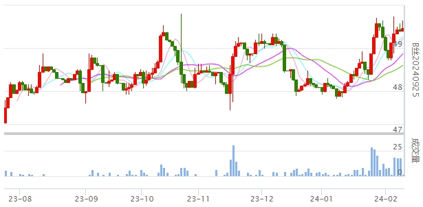 The first trading day of the Year of the Dragon silk price slightly closed red (20240219)